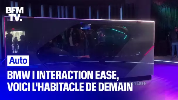 BMW i Interaction EASE : l'habitacle de demain