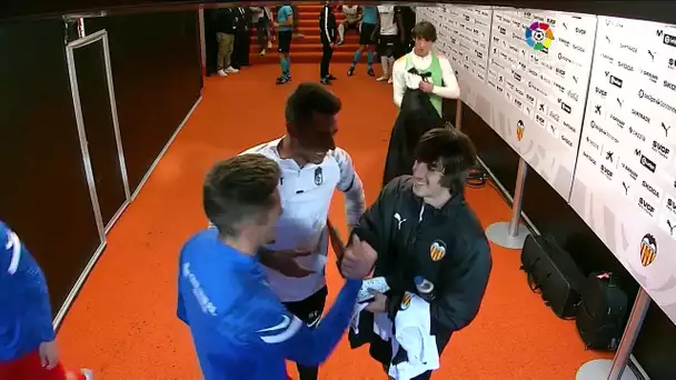 Calentamiento Valencia CF vs Granada CF