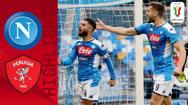 Napoli 2-0 Perugia | Insigne Sends Napoli to The Quarter-Finals! | Round of 16 | Coppa Italia