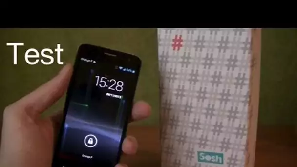 Le test complet du MOBILE SOSH (Présentation, Design, Caractéristiques, Caméra...)