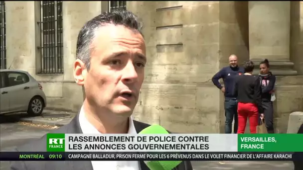 Rassemblement de police à Versailles: «On ne peut sanctionner un policier que sur des faits établis»