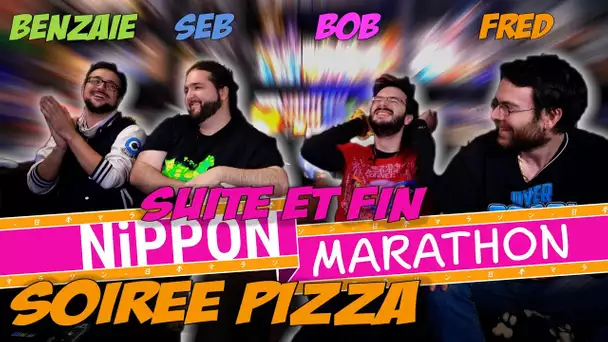 SOIRÉE PIZZA - NIPPON MARATHON PART 2 - ft Bob Lennon, Benzaie, Fred et Seb