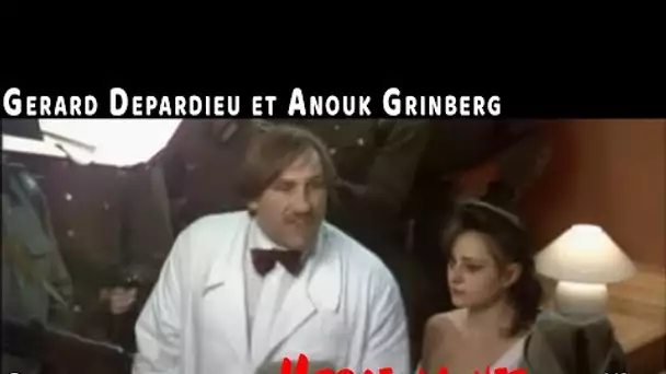 Gérard DEPARDIEU & Anouk GRINBERG: sur le tournage de "Merci la vie" XI