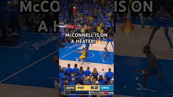 TJ McConnell is not afraid of the bright Game 7 lights!