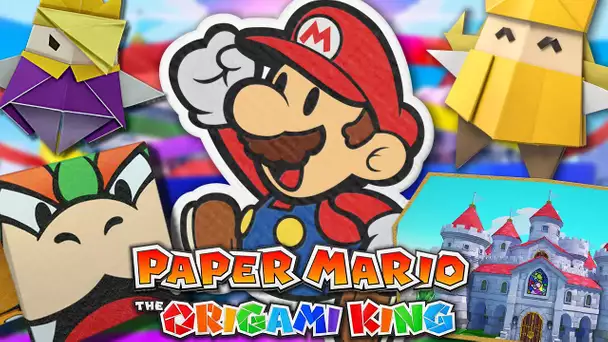 MARIO PART A L'AVENTURE ! | PAPER MARIO : THE ORIGAMI KING EPISODE 1 NINTENDO SWITCH