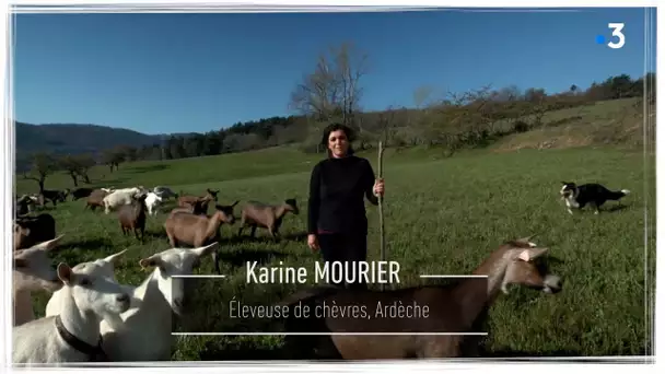 Je tiens à ma terre : Karine Mourier, éleveuse de chèvre dans l'Ardèche