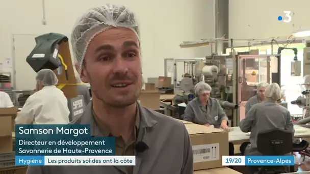Le boom du savon solide dans les Alpes de haute Provence