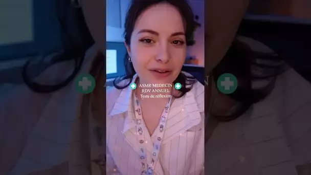 Dr Kali teste ta réflexion 🤓 #asmr #docteur #medecin #reflexion #instructions
