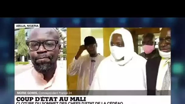 Coup d'État au Mali : clôture du sommet des chefs d'État de la CEDEAO