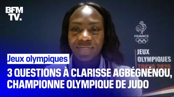 3 questions à Clarisse Agbégnénou, championne olympique de judo