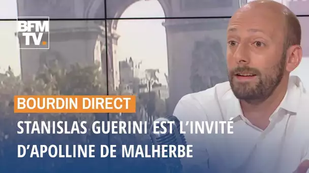 Stanislas Guerini face à Apolline de Malherbe en direct