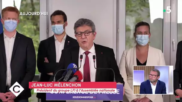 Manif Police: "Jean-Luc Mélenchon s'enferme dans un discours anti-républicain" -C à Vous- 19/05/2021