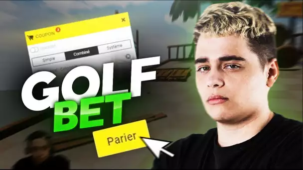 GOLF BET AVEC L&#039;EQUIPE, LE PERDANT DOIT FAIRE UN PARI SPORTIF