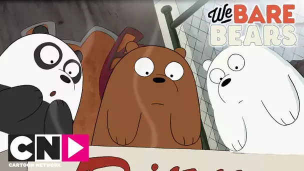 Victoire contre pizza | We bare bears | Cartoon Network