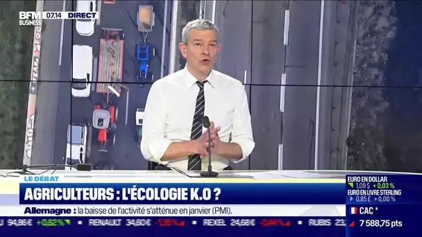 Nicolas Doze face à Jean-Marc Daniel : Mouvement des agriculteurs, l'écologie KO ?