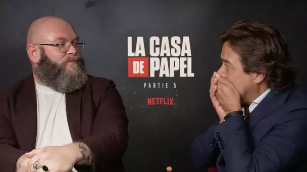 La Casa de Papel partie 5 : des morts choquantes, des larmes... Enrique Arce (Arturo) et Mirko Dragic (Helsinki) dévoilent les secrets du tournage (EXCLU)