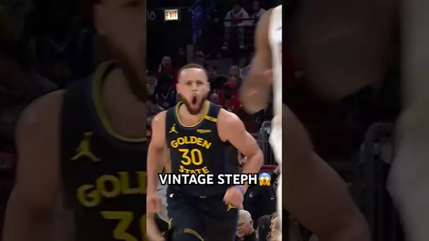 Steph Curry is going off!