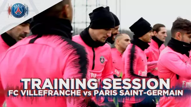 TRAINING SESSION - FC VILLEFRANCHE vs PARIS SAINT-GERMAIN