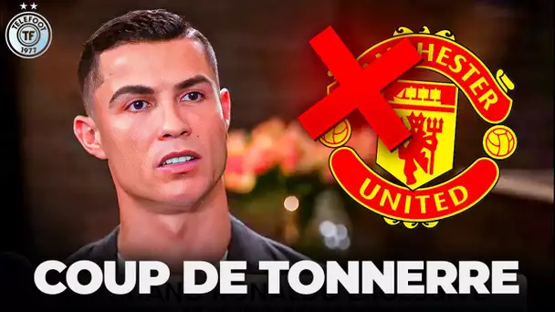 Cristiano Ronaldo FRACASSE Manchester United dans une interview CHOC ! - La Quotidienne #1185