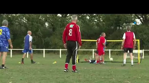 Le foot en marchant à Marboué (Eure-et-Loir)