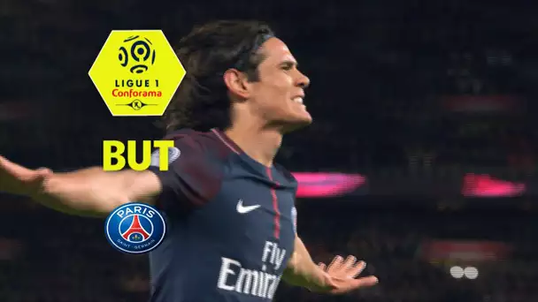 But Edinson CAVANI (21') / Paris Saint-Germain - Dijon FCO (8-0)  / 2017-18