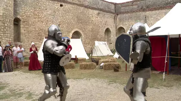 Fête médiévale à Chauvigny, au temps des chevaliers