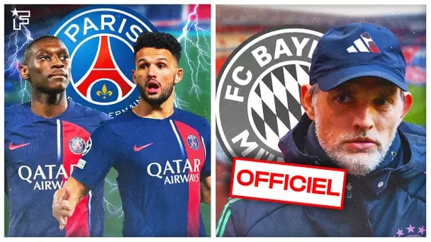 Le PSG a TRANCHÉ pour Kolo Muani et Ramos, le Bayern annonce le DÉPART de Tuchel | Revue de presse