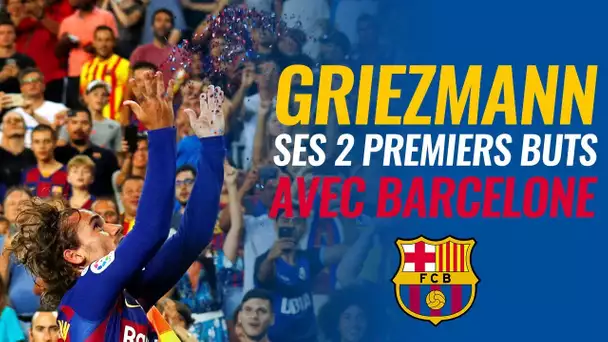 Barcelone : Les 2 premiers buts de Griezmann !