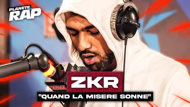 [EXCLU] Zkr - Quand la misère sonne #PlanèteRap