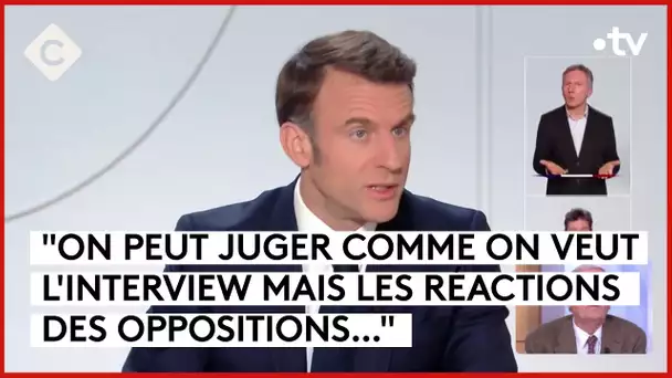 Ukraine : que retenir de l’interview d’Emmanuel Macron ? - C à vous - 15/03/2024