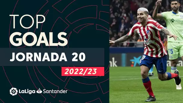 Todos los goles de la jornada 20 de LaLiga Santander 2022/2023