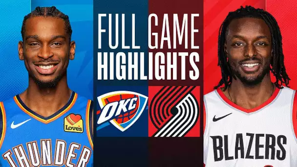 THUNDER at TRAIL BLAZERS | FULL GAME HIGHLIGHTS | March 6, 2024