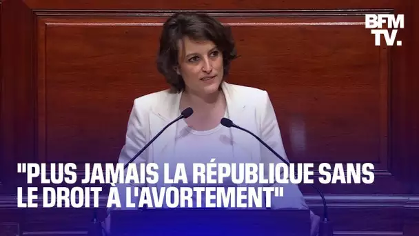 IVG dans la Constitution: retrouvez le discours en intégralité de Mélanie Vogel au Congrès