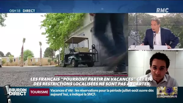Vacances d'été: "Les clients réservent et on reprend des couleurs"