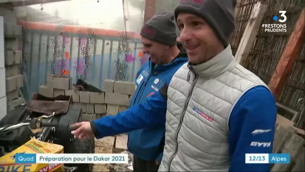 L'Isérois Alexandre Giroud en route pour le Dakar 2021, dans les traces de son père
