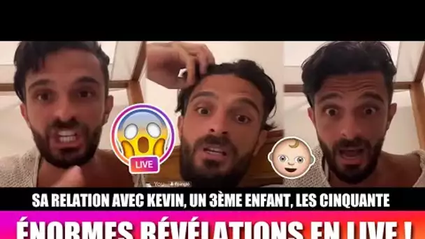 JULIEN TANTI BALANCE TOUT EN LIVE : SA RELATION AVEC KEVIN GUEDJ, 3ÈME ENFANT, LES CINQUANTE... 😱