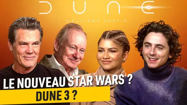 DUNE 2 : l'équipe du film répond à nos questions ! (sur Dune 3 ?)