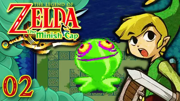 Zelda Minish Cap : LE 1ER BOSS DU JEU ! #02 🎩