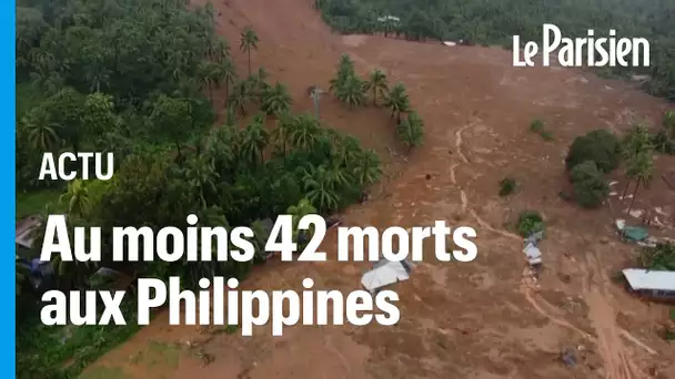 Philippines : au moins 42 morts après le passage de la tempête Megi, des villages engloutis