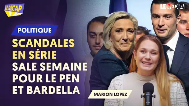 LE RN PERQUISITIONNÉ, SCANDALES EN SÉRIE : SALE SEMAINE POUR LE PEN ET BARDELLA