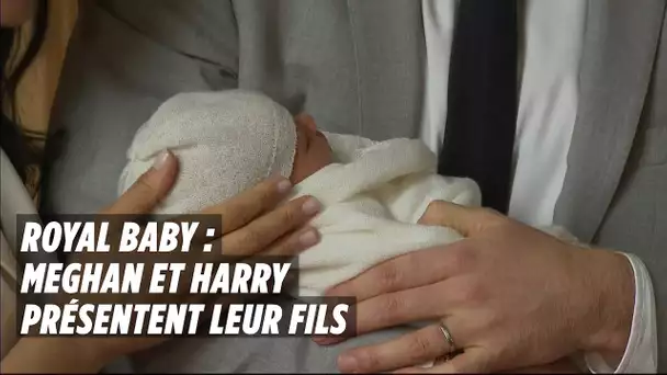 Royal Baby : Harry et Meghan présentent leur fils