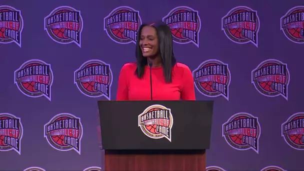 Swin Cash 2022 Hall Of Fame Press Conference