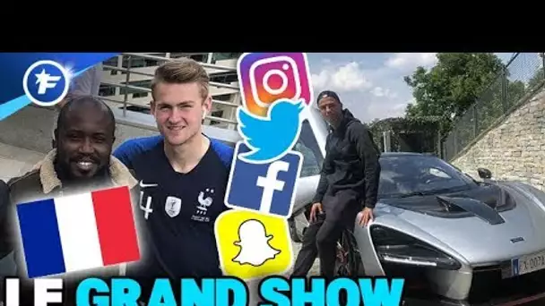 De Ligt pose avec le maillot des Bleus, le nouveau bolide de CR7 | Le Grand Show