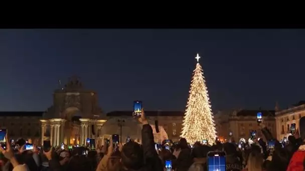 No Comment : Lisbonne illuminée lance la saison de Noël