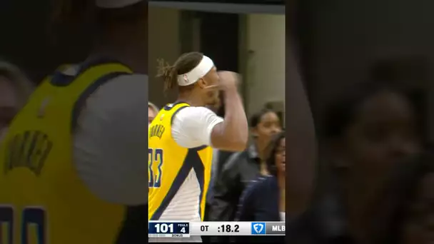 Myles Turner HOLD THE DOOR!!!