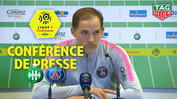 Conférence de presse AS Saint-Etienne - Paris Saint-Germain (0-1)  / 2018-19