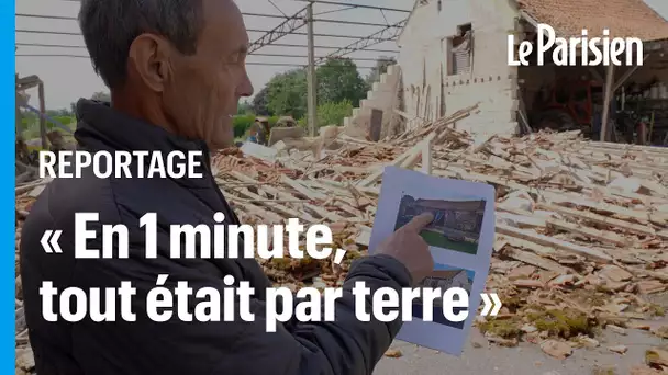 Un village de l'Oise traversé et par une impressionnante tornade