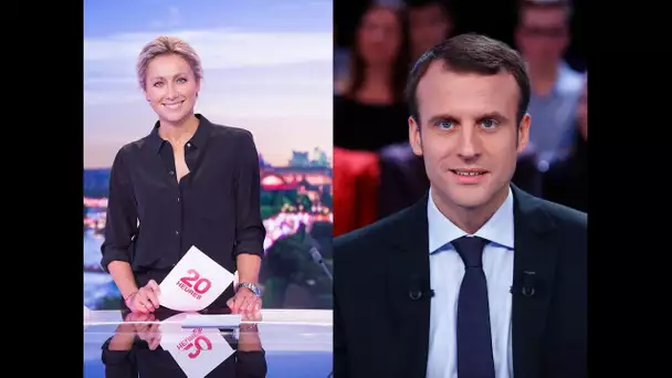 Anne-Sophie Lapix trop proche d’Emmanuel Macron ?