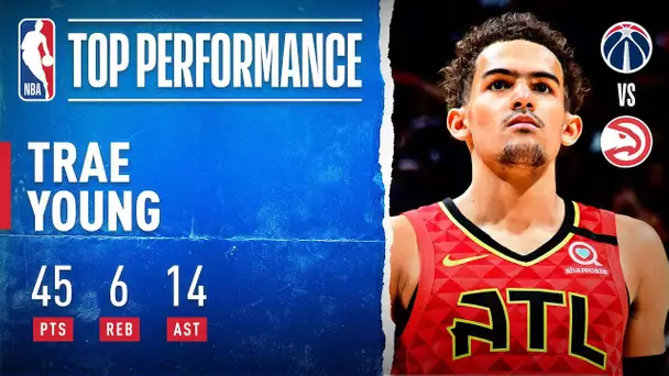 Trae Young Scores 45, Powers Atlanta To Win