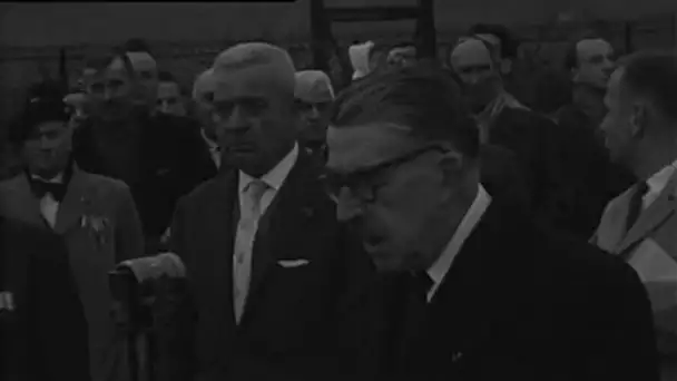 Pose de la première pierre d'une maison de retraite pour victimes de guerre à Vesoul
